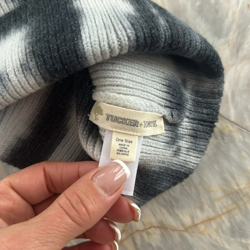 TUCKER & TATE TIE DYE YOUTH GIRLS BEANIE HAt
